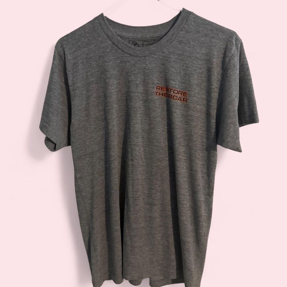 THE MITTEN STATE T-shirt Women M Grey 1984 World Series Championship